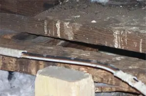 How to fix a leaking roof in a house.